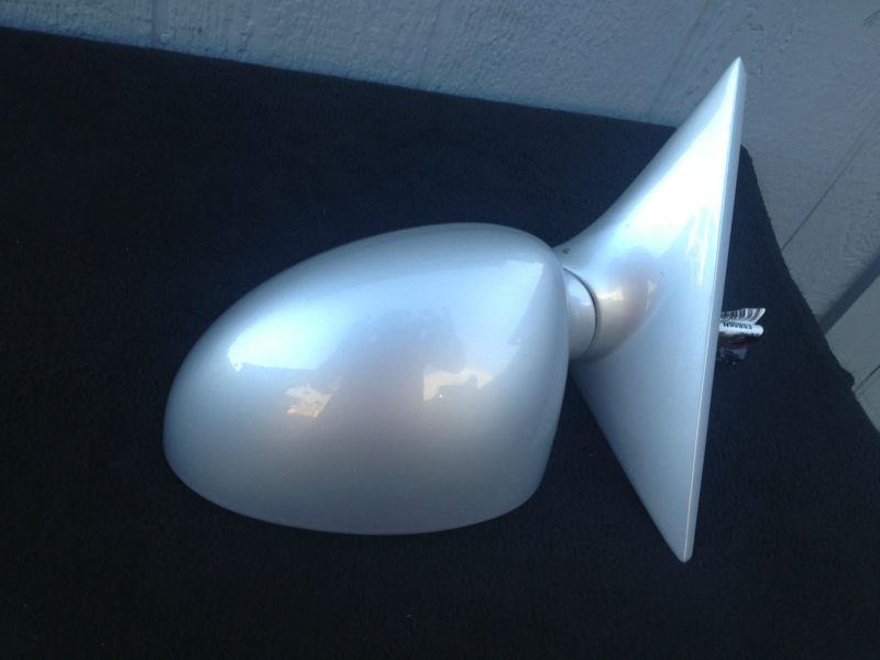 Bmw e46 m3 coupe convertible complete side view mirror heated oem left silver