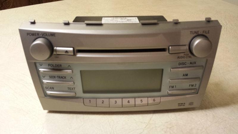 2009 toyota camry radio cd player mp3 wma #2902 oem