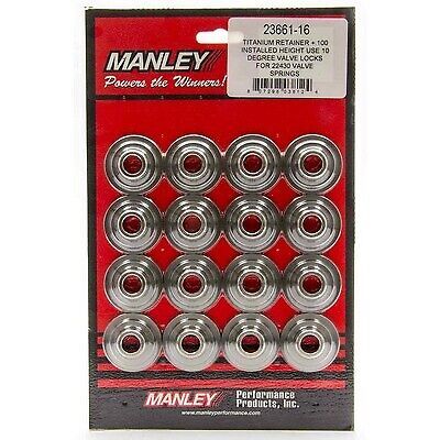 Manley 10 degree titanium retainers 23649-16