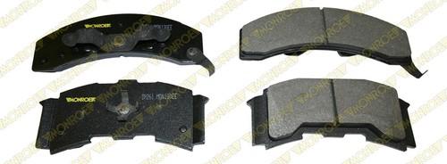 Monroe dx261 brake pad or shoe, front-monroe dynamics brake pad