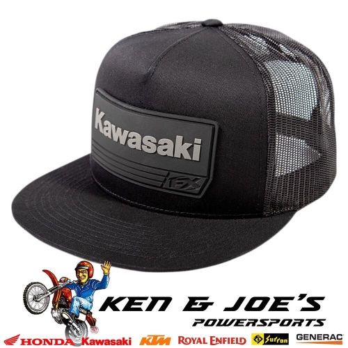 Kawasaki 21 racewear hat - black