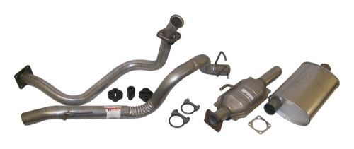 Crown automotive 52001720k exhaust kit fits 87-92 wrangler (yj)