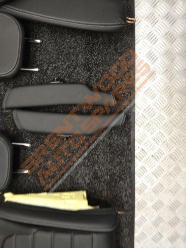 Mercedes c class w205 2017 rear seat back leather