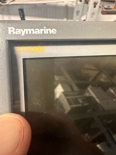 Raymarine st 8002 smart pilot control head e12119-p   w/cover