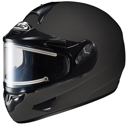 Hjc cl-16 matte black snow helmet electric shield cl16 size 3x-large