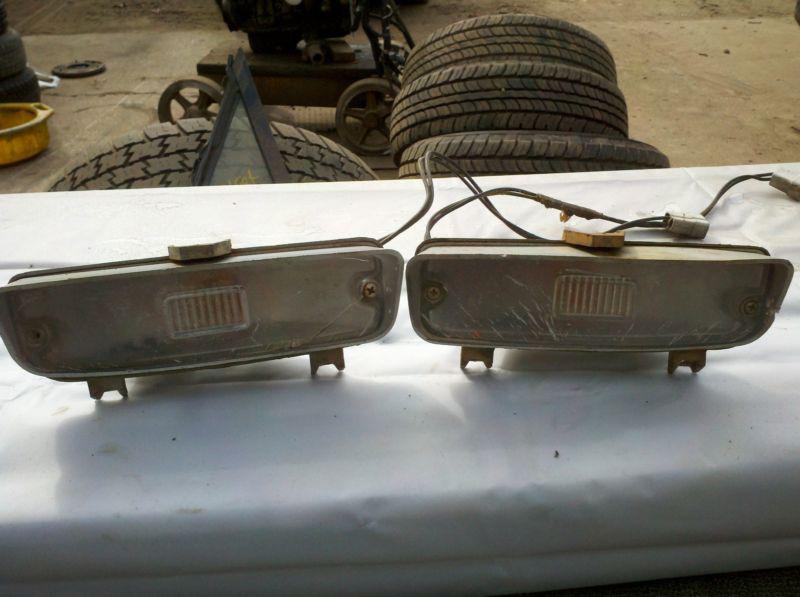 1972 charger front parking light assembly, lower balance