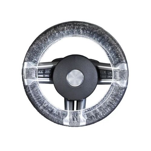 Steering wheel cover clear 500 per case