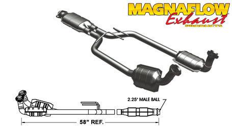 Magnaflow catalytic converter 23351 ford,mercury thunderbird,cougar