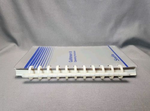 Simuflite gulfstream iii operating handbook (spiral, 2000) reference manual