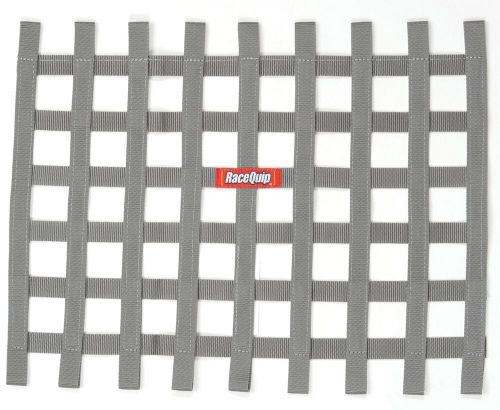 Racequip® 721065rqp window net 1 in webbing - 24 x 18 in rectangle - platinum