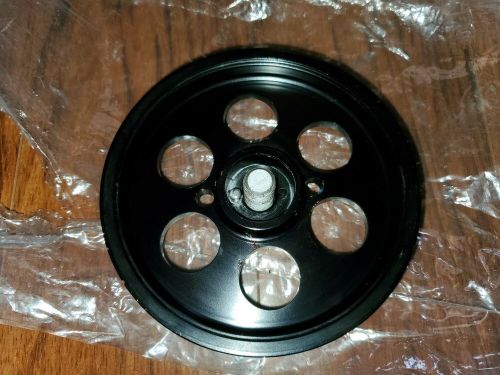 Evoms lightweight underdrive crank pulley kit porsche 996 997 turbo 3.6