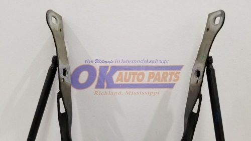 22 ford f150 hood hinge set pair black