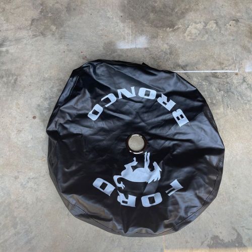 Ford bronco spare tire cover