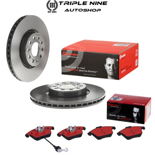 Brembo front brake upgrade combo for vw tiguan 5n (brembo rotros + brembo pads)