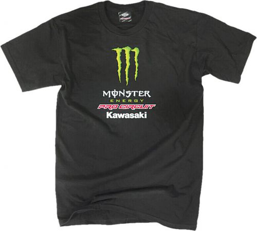 Monster team tee black large pro circuit pc0126-0230