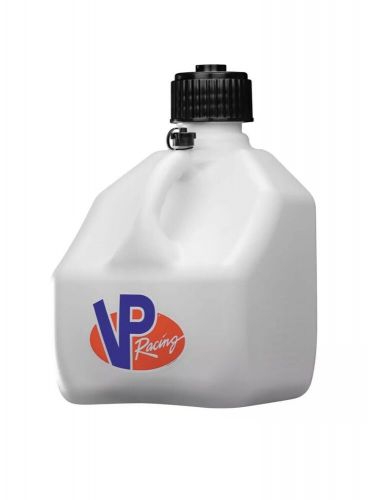 Vp racing white 3 gallon square utility jug 4172-ca