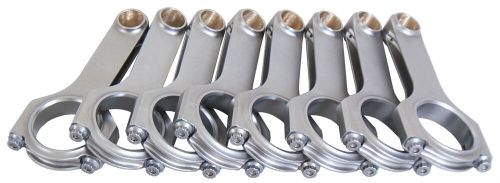 Eagle 4340 forged h-beam rods 5.400 w/2.100 pin for ford sbf