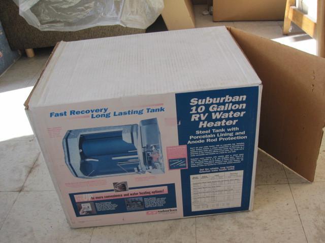 Suburban water heater sw-10p