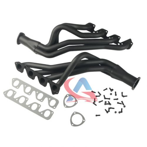 Long tube headers for 1971-1973 ranchero mustang mercury 5.8l black