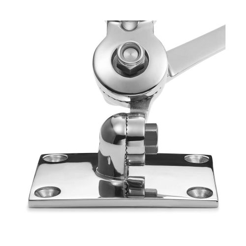 Marine vhf antenna mounts, ratchet mount, 316 stainless steel adjustable base...