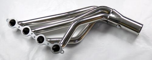 Long tube stainless steel headers w/ gaskets for chevy gmc 07-14 4.8l 5.3l 6.0l