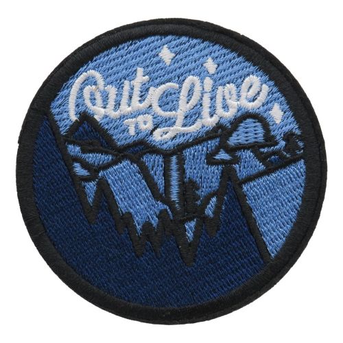 Out to live patch patch ironing patch outdoor hiking nature camping-