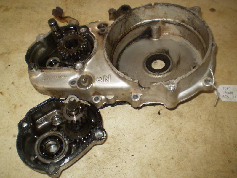 Honda atc 1981 110 atc engine left side cover assembly