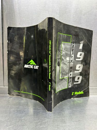 1999 arctic cat z models service manual 2255-945