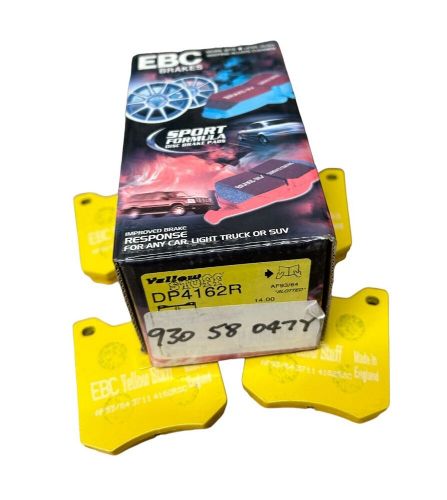 Dp4162r brake pads yellowstuff ebc brakes for de tomaso pantera fiat dino de tom