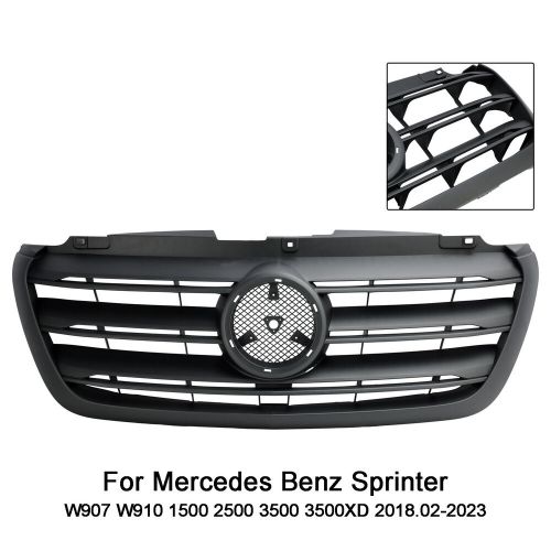 Front bumper grille grill fit mercedes sprinter 1500 2500 3500 w907 1919-22