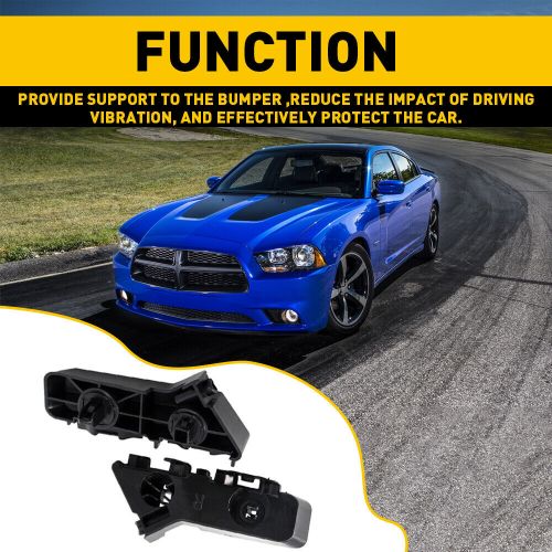 Bumper bracket set for 2011-2014 charger pursuit r/t se sxt sxt plus ch1066145