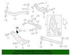 Genuine gm rear lower suspension control arm washer 11547262