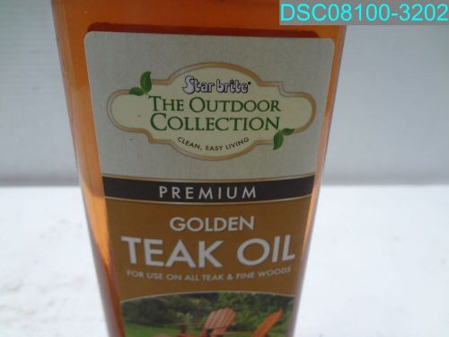 Star brite 52216 premium teak oil, 16 oz 52216 071247522167