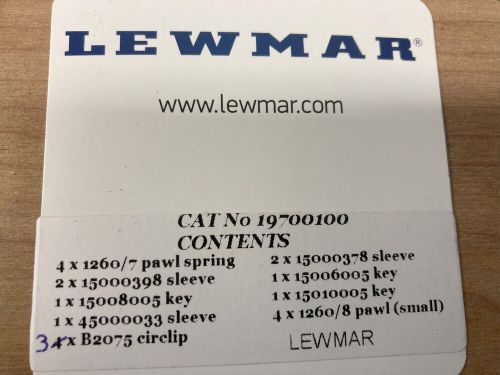 Lewmar spares kit 19700100 (6-43)