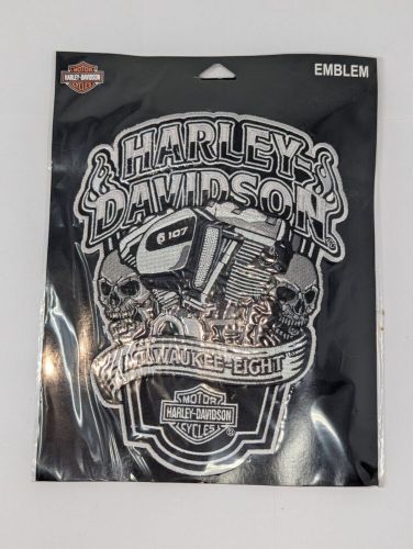 Harley davidson patch, emblem milwaukee-eight xl em255904