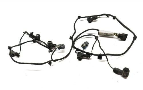 2015 range rover evoque l538 rear park assist pdc sensor set6 (black) &amp; harness