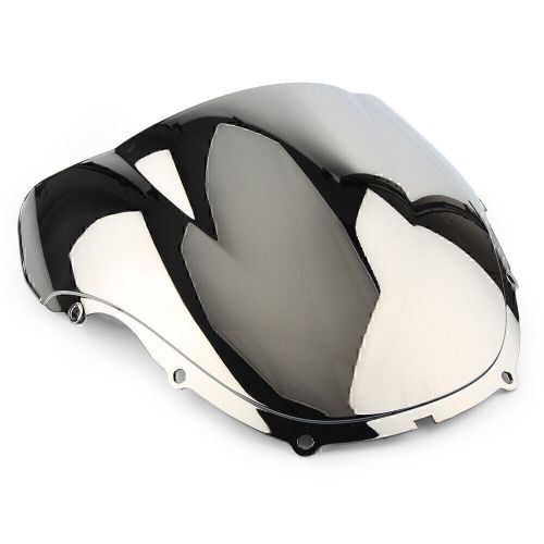 1 pcs moto windshield wind screen for honda cbr600 f4 1999 - 2000 silver