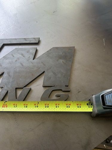 Ktm racing sign