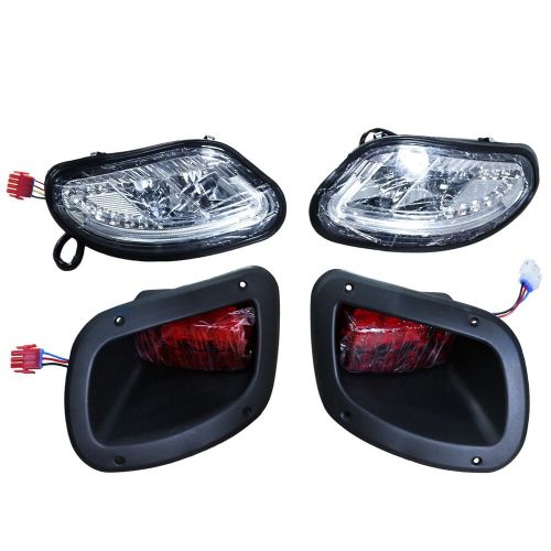 Freedom led deluxe street legal light kit for ezgo txt 2014+