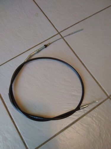 Suzuki shuttle / suzuki fa50  (rear brake cable)  black  &#034;new&#034;  1980-91yrs