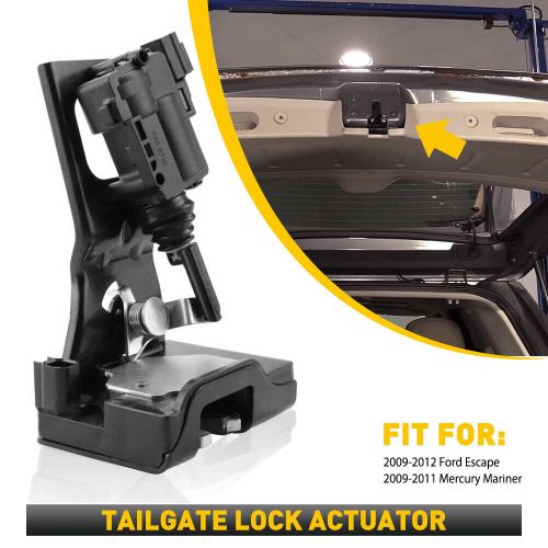 Trunk lock for actuator 09-12 ford escape mercury mariner liftgate tailgate