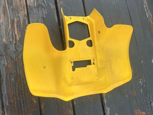 1986 suzuki lt250r oem rear fender plastic yellow