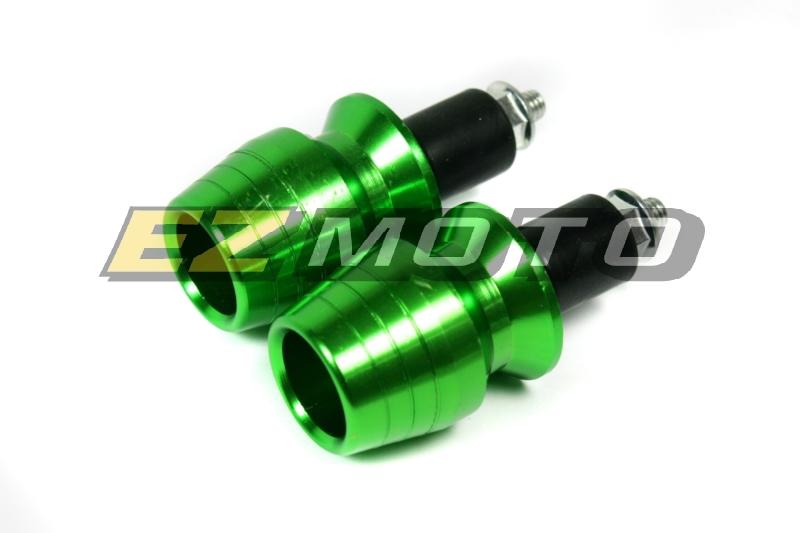 Green 7/8" 22mm bar end plug for fjr fz fzs fzr tzr yzf fazer 1000 1300 1200 1 6