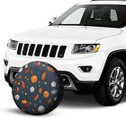 Baseball print tires cover customized wheel cover fits tire for many vehicles