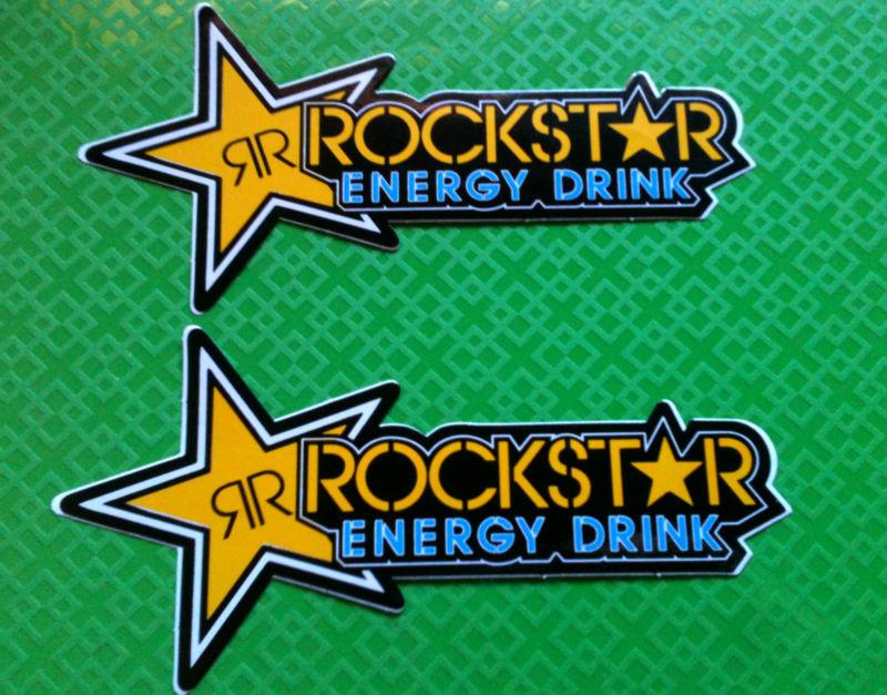 Rockstar stickers racing atv motorcross suzuki honda yamaha crf cbr hrc ktm jt