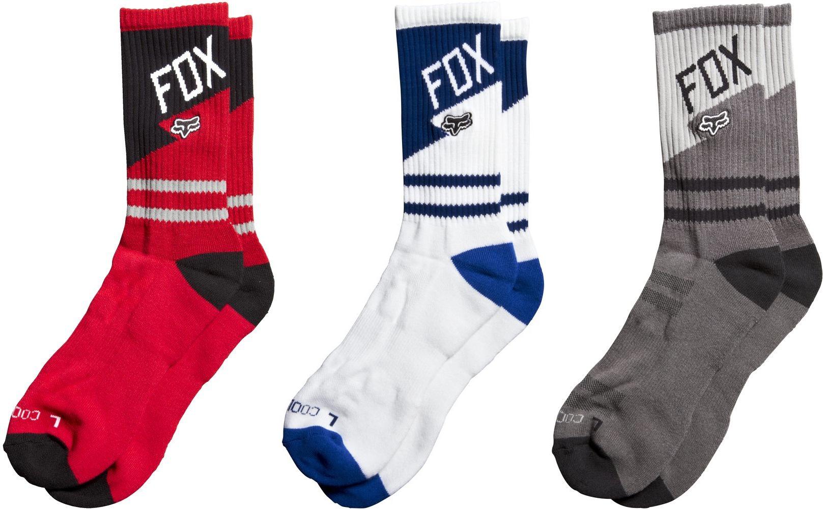 Fox racing mens machina coolmax tech socks 2013 pair