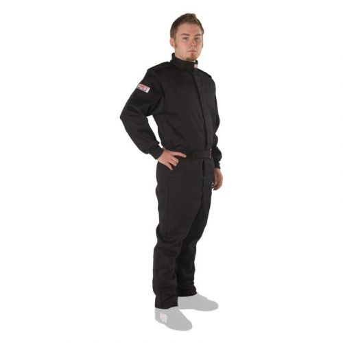 G-force racing gear 4525xxxbk - gf525 series black xxxl size racing suit