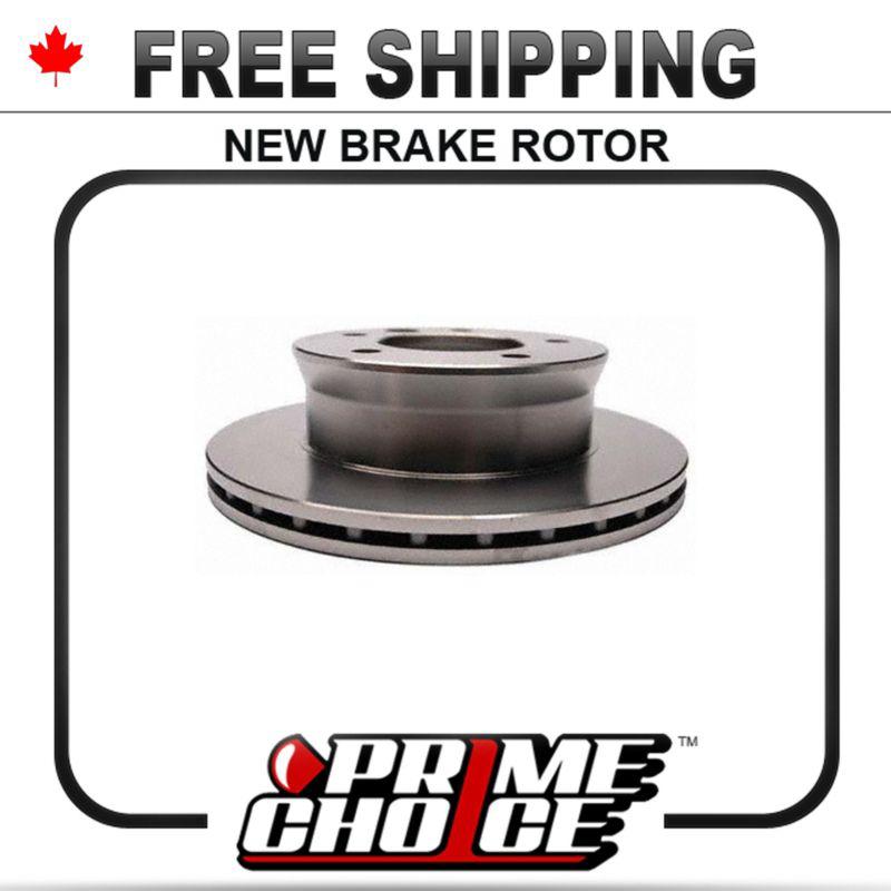 1 premium new disc brake rotor for front fits left driver / right passenger side