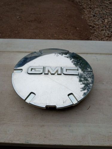 2010-17 gmc terrain oem chrome wheel center cap  genuine p/n 9597571