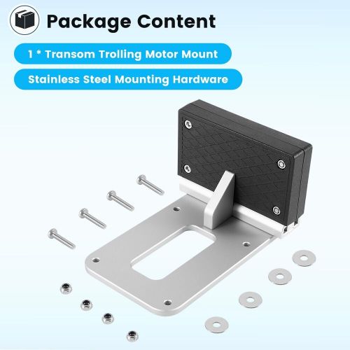 Universal Transom Trolling Motor Mount for Kayaks / Kayak Motor Mount Bracket, US $82.90, image 3